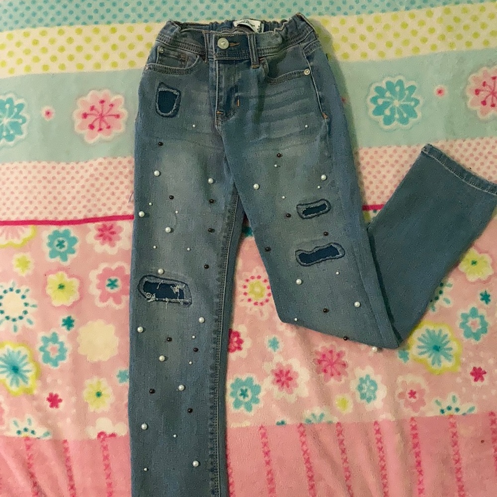Jeweled jeans